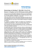 Medienmitteilung vom 6. März 2026