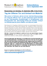 Medienmitteilung vom 2. September 2026