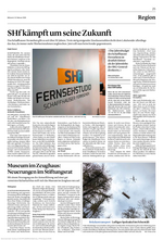 18. Februar 2026 Schaffhauser Nachrichten p. 25