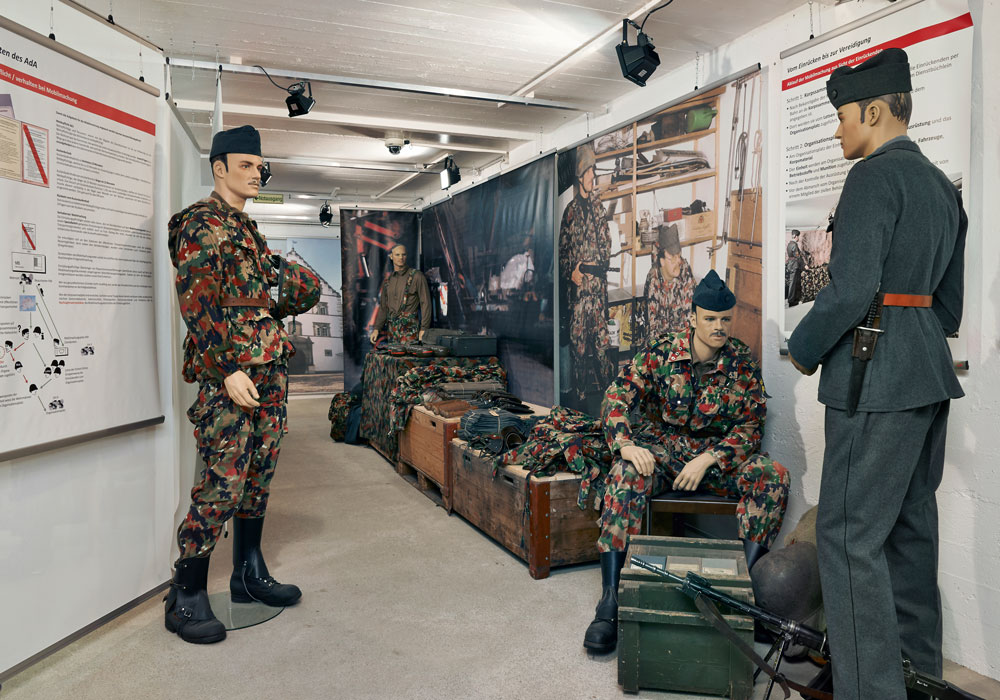 Militarismus : Mobilmachung in der Aargauer Kiesgrube